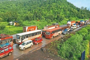 Public Works Minister Ravindra Chavan confession that it will take two years for the Mumbai to Goa highway to be completed