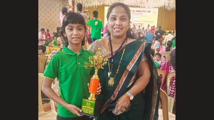 akshata jadhav of ahmednagar come second in abacus competition in maharashtra