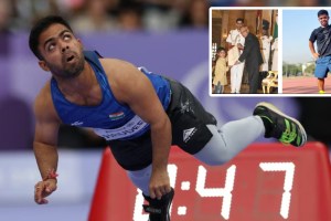 navdeep singh gold medal in paris paralympic