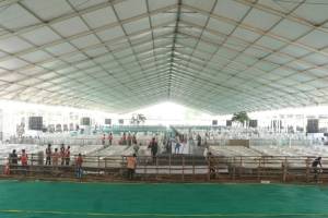 premises of pm narendra modi rally