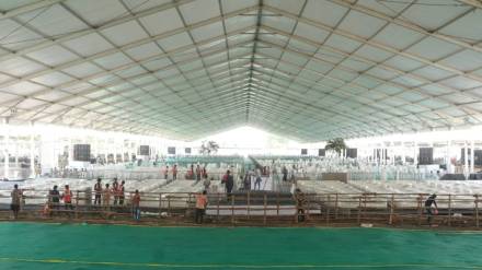 premises of pm narendra modi rally