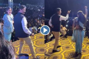 BJP MLA Dr. Sandeep Dhurve dance with famous dancer Gautami Patil video goes viral