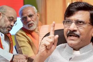 sanjay raut arendra modi amit shah