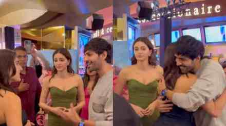 Sara Ali Khan and Kartik Aaryan's Viral Hug