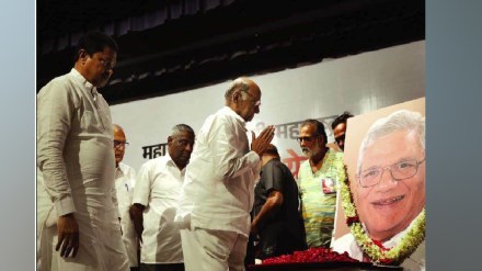 Sharad Pawar statement that Sitaram Yechury contribution is important in the stability of the United Progressive Alliance government