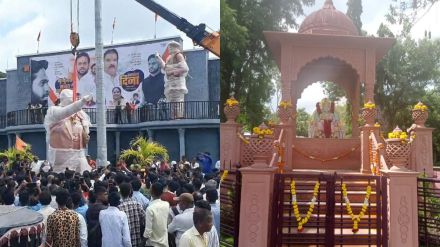 Controversy between Shiv Sena-Congress leaders over statues in Buldhana