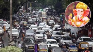 What alternative routes are available for transportation during the Girgaon Ganesh Visarjan procession Mumbai news