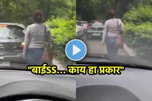 traffic video girl follow cars traffic rules video viral