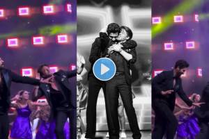 vicky kaushal and shahrukh khan dances on mere mehboob mere sanam song