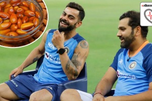 Virat Kohli ask Rohit Sharma if he eats soaked almonds or not soaked almonds benefits for memory and health