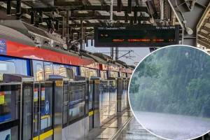 Water Leakage in Mumbai Metro after heavy rain