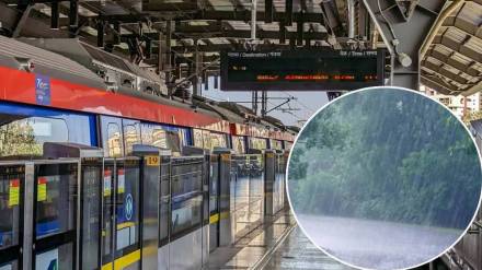 Water Leakage in Mumbai Metro after heavy rain