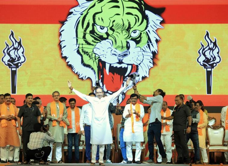 shivsena ubt dasara melava 2024, uddhav thackeray speech, dasra melava photos