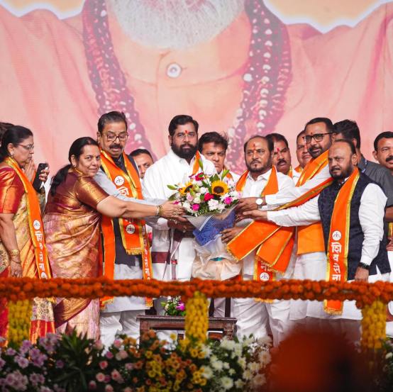 Shivsena Dasara Melava Aazad Maidan 2024 Photos, eknath shinde speech 