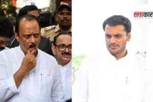 Maharashtra deputy CM Ajit Pawar (L) is contesting from the Baramati constituency against his nephew, Yugendra