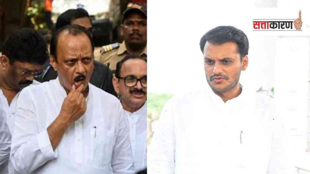 Maharashtra deputy CM Ajit Pawar (L) is contesting from the Baramati constituency against his nephew, Yugendra