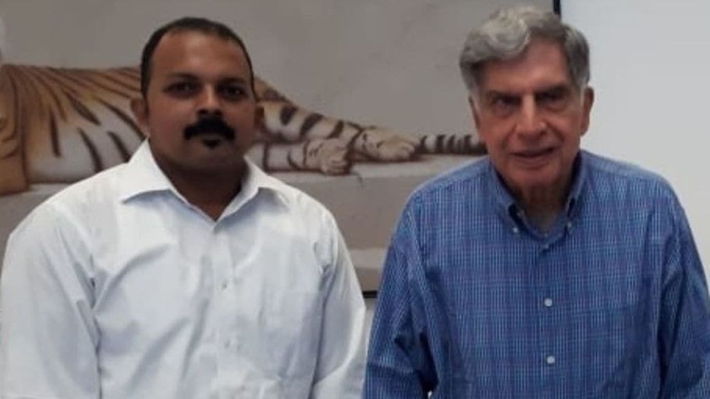 Abhishek Dalvi Deputy Manager of Bank of Maharashtra shared Memories with Ratan Tata