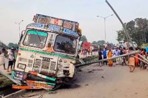 Accident in up mirzapur