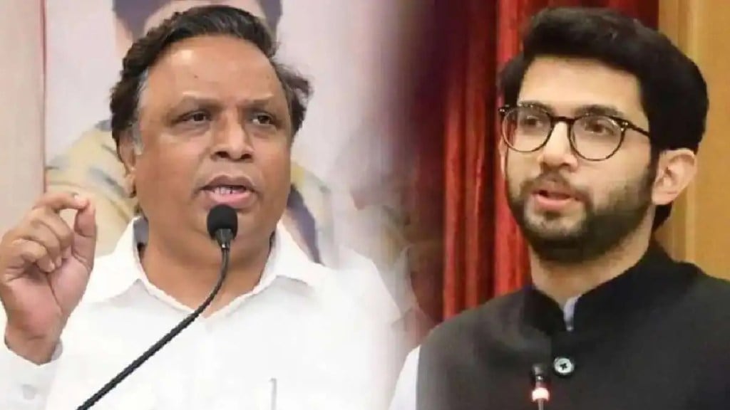 Aditya Thackeray and MLA Ashish Shelar