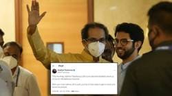 Uddhav Thackeray Health Update : उद्धव ठाकरेंच्या प्रकृतीविषयी आदित्य ठाकरेंची पोस्ट; म्हणाले, “आज सकाळी…”