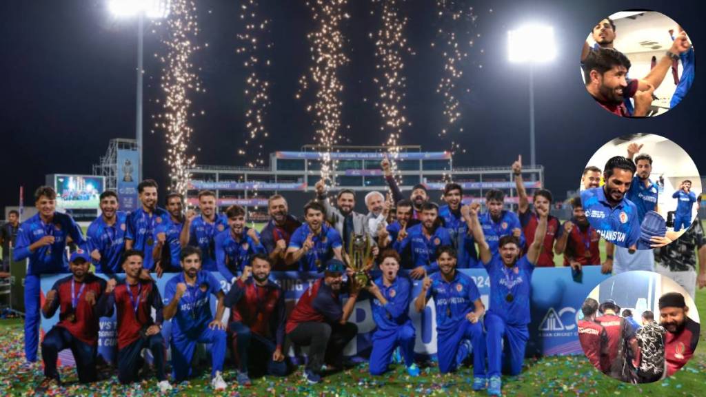 Afghanistan A Win Emerging Asia Cup trophy For The First Time After Beating Sri Lanka A in Final Watch Video of Celebration