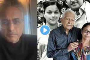 Marathi Actor Ajinkya Deo presented a poem in memory of his father Ramesh Deo watch Video