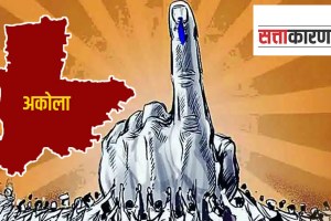 Equating communal tension before elections in Akola