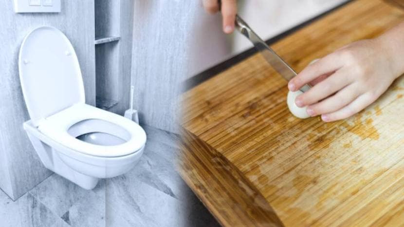 Are chopping boards dirtier than toilet seats