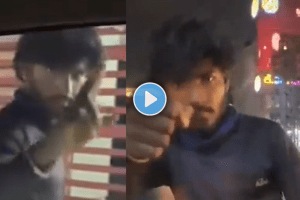 Bengaluru Police reacts to viral video of man trying to break into woman Car