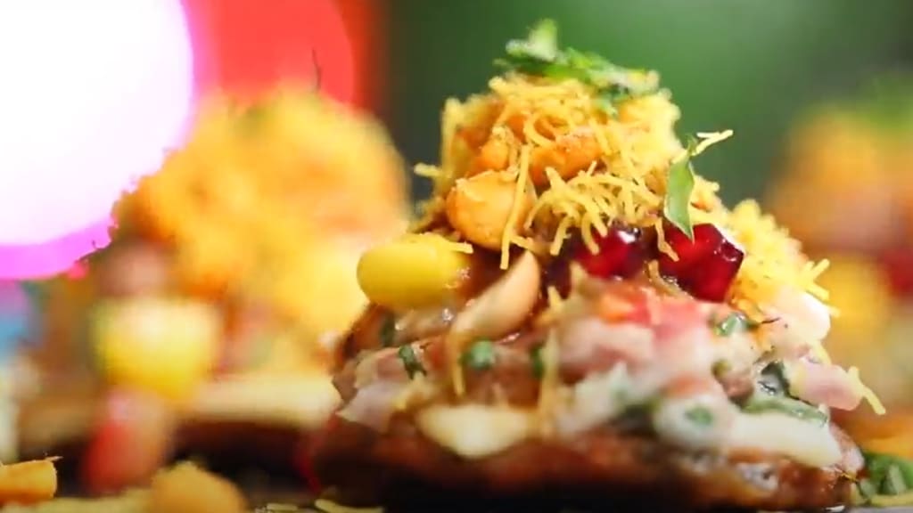 Bhakri chaat recipe Video