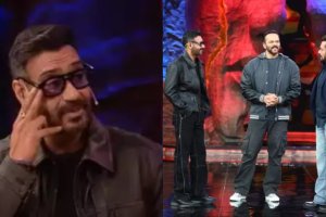 Bigg Boss 18 salman khan and ajay devgn discussed a past eye injury from action scene in singham again |