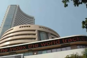 Mumbai stock market index Sensex falls