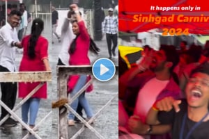 Boy Dancing With Girl in Rain Friend spoil the moment