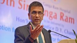 CJI Chandrachud : न्यायालयीन निर्णय घेताना कोणत्या गोष्टीची काळजी घ्यावी? सरन्यायाधीश चंद्रचुडांनी दिलं उत्तर