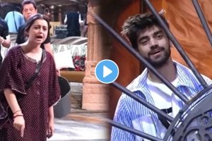 Bigg Boss 18 chahat pandey throw water on avinash Mishra and between fight