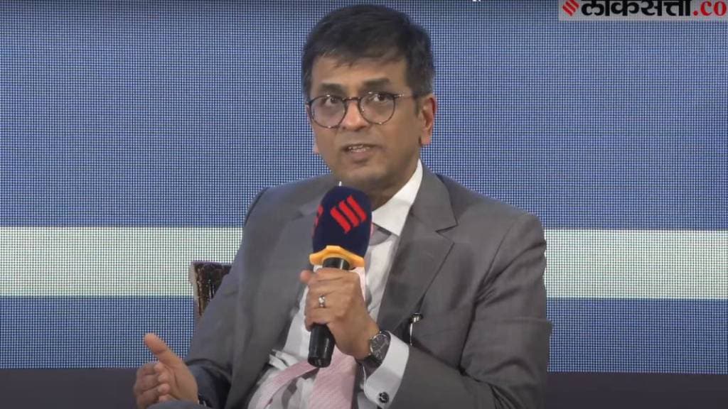 D. Y. Chandrachud in Loksatta Lecture