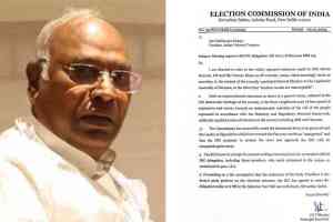 EC Answer to Mallikarjun Kharge