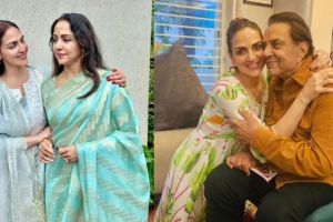 Esha Deol With Parents