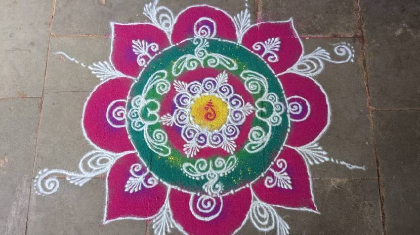 Happy Diwali Rangoli Ideas