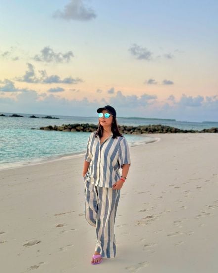 Hina Khan Maldives Vacation