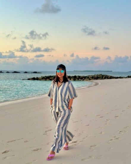 Hina Khan Maldives Vacation