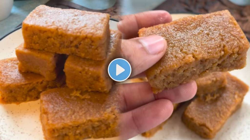 How To Make Coconut Jaggery Barfi