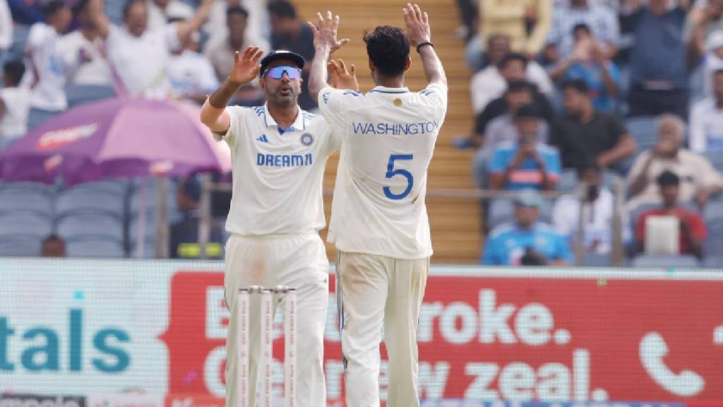 Washington Sundar Ravichandran Ashwin help Team India script history Becomes First Team to Claim all 10 Wickets by Off Spinners in History of Test