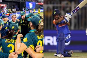 AUS W beat IND W by Runs and Australia Qualify for T20 World Cup 2024 Semifinals Harmanpreet Kaur Half Century