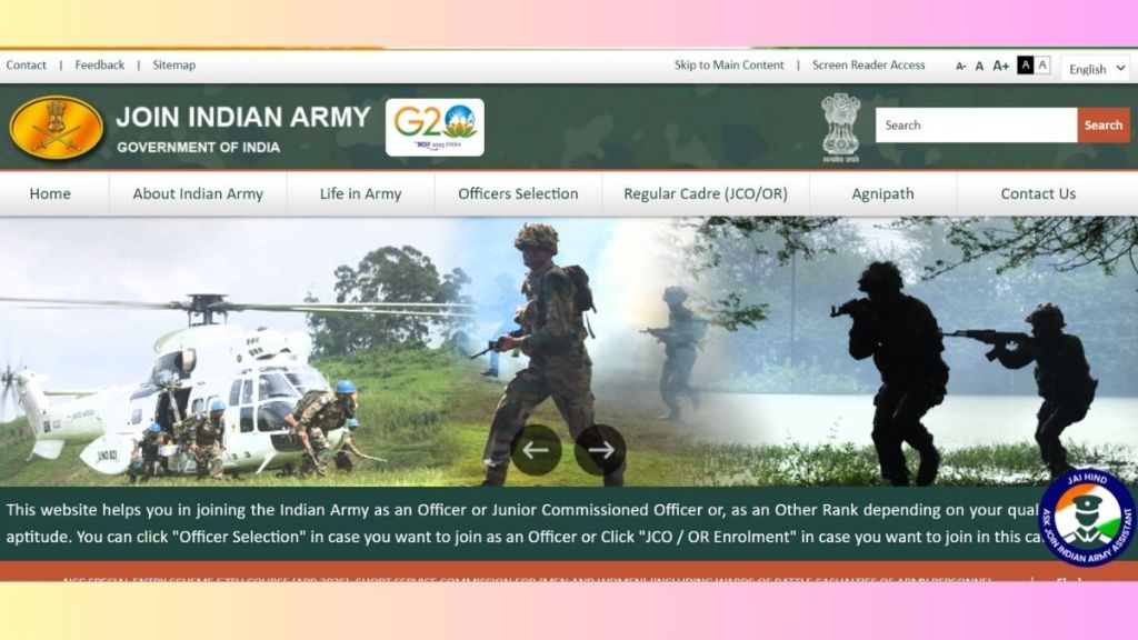 Indian Army Recruitment 2024