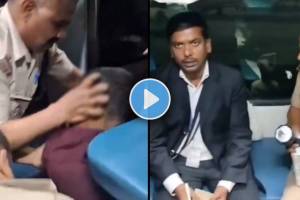 Indian railway viral video| railway police video