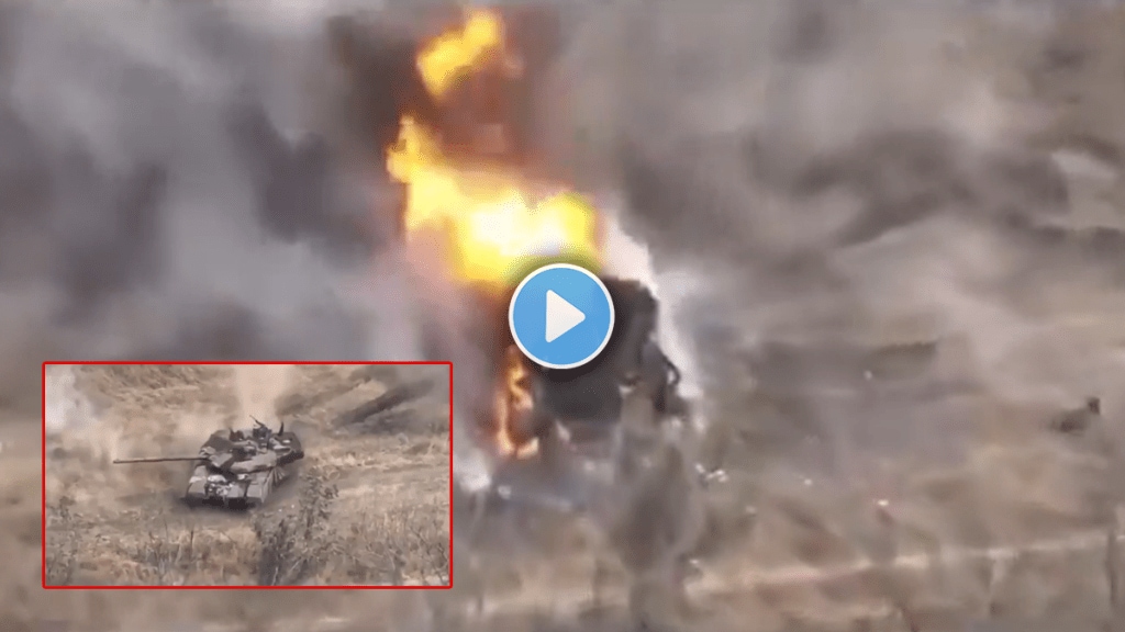 Israel Iran War fact check old video of gas tank explosion is from Russia ukraine war