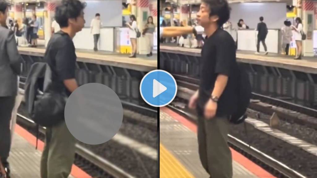 Man urinating on metro platform video goes viral