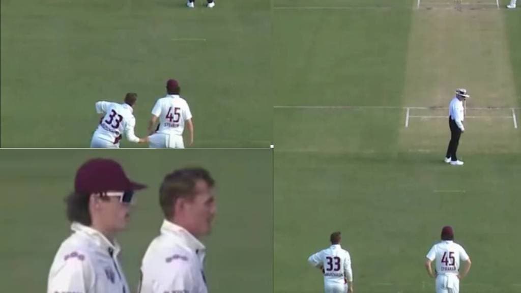 Marnus Labuschagne Stuns Umpire With Unorthodox Field During Sheffield Shield Match Video Goes Viral