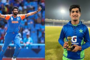 Pakistan Pacer Shocking Revelation Said Naseem Shah is far Better Than Jasprit Bumrah in Podcast Watch Video